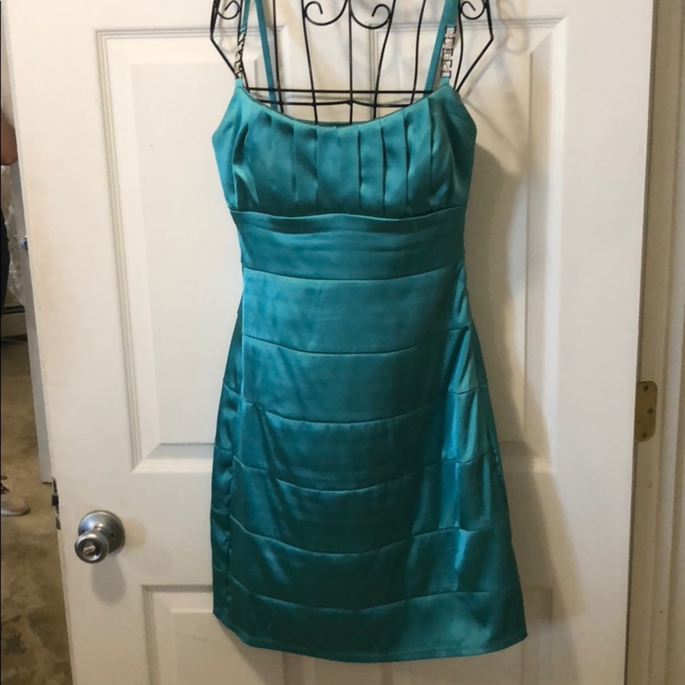 Teal Cocktail Dress